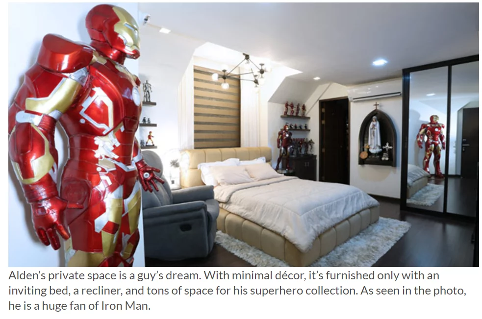 Alden Richards's Two-Storey House in Laguna Alden Richards's Two-Storey House in Laguna