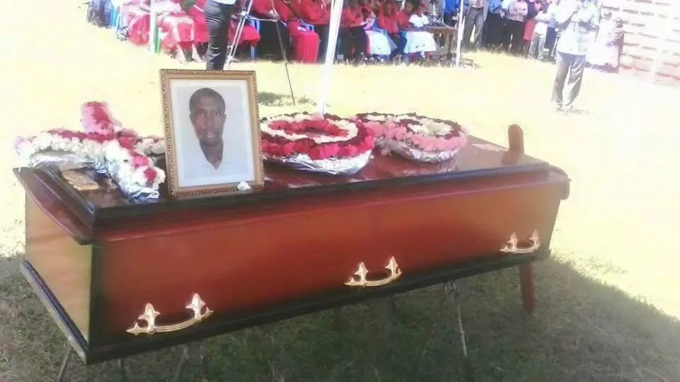 Bridal Party Don Wedding Attire To Funeral Of Nyeri Man Who Drowned A Day To Wedding
