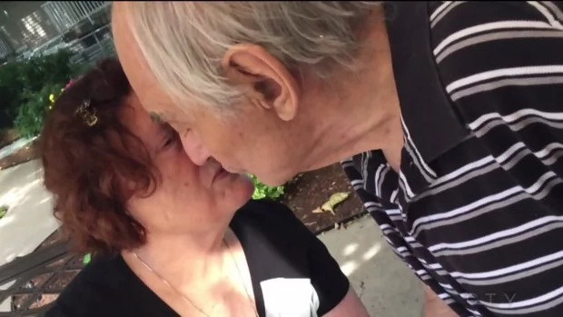 Elderly couple have spent 62 years together but now are separated in different care homes Elderly couple have spent 62 years together but now are separated in different care homes