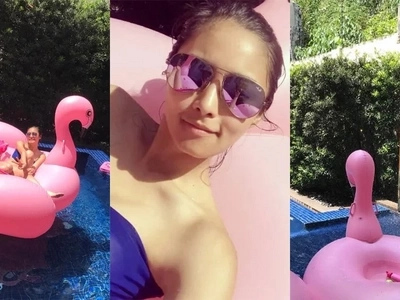 Ay bongga! Kim Chiu beats the summer heat with her niece at home