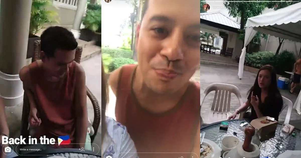 John Lloyd Cruz and Ellen Adarna meet again John Lloyd Cruz and Ellen Adarna meet again