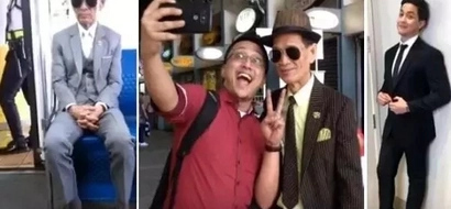 This lolo fashionista commutes from Pampanga to Makati daily to provide for his sick wife! But what's his connection to Alden Richards?