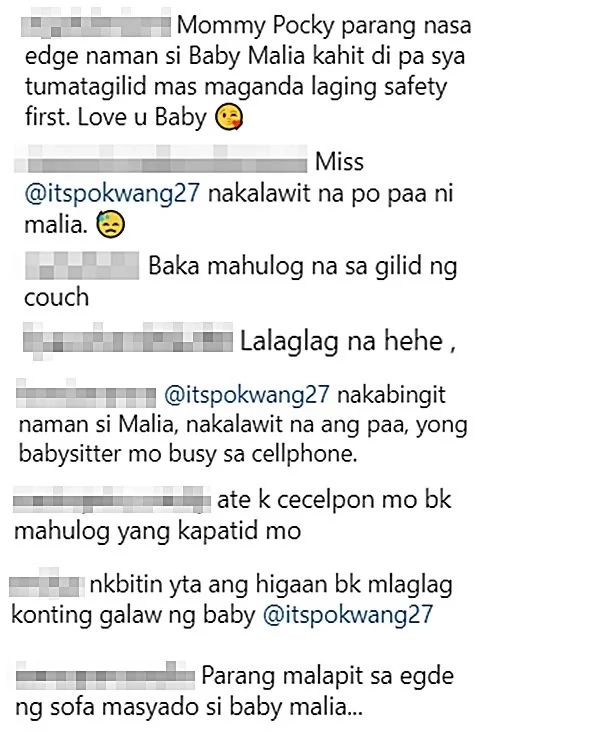 Mahuhulog na raw si Malia! Netizens think Pokwang's eldest daughter is being inattentive to Baby Malia Mahuhulog na raw si Malia! Netizens think Pokwang's eldest daughter is being inattentive to Baby Malia