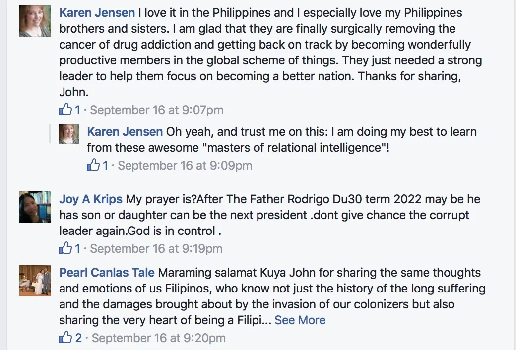Parsons tells fellow Americans that Duterte deserves respect Parsons tells fellow Americans that Duterte deserves respect