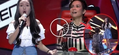 This girl's superb voice made THE Lea Salonga bend on her knees! You'll understand why when you hear her sing!