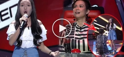 This girl's superb voice made THE Lea Salonga bend on her knees! You'll understand why when you hear her sing!