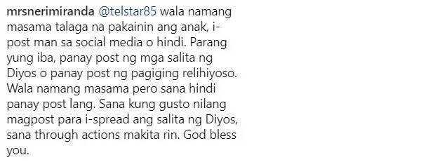 Chito Miranda defends his wife Neri Naig on social media "I'm very defensive when it comes to my wife." Chito Miranda defends his wife Neri Naig on social media "I'm very defensive when it comes to my wife."