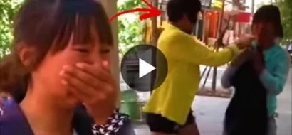 WATCH: Mistress brutally attacks wife while husband watches nearby