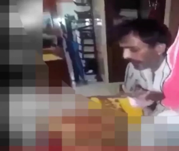 Deranged son tries to strangle his own mother as his wife records everything Deranged son tries to strangle his own mother as his wife records everything