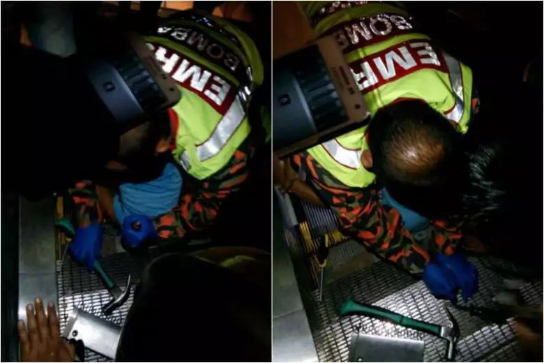 Boy’s penis gets stuck in supermarket escalator Boy’s penis gets stuck in supermarket escalator