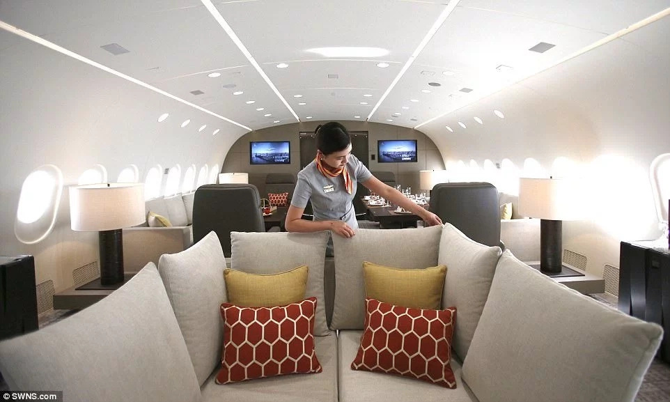 See the inside of world’s largest private jet that will cost you N7.8m per hour