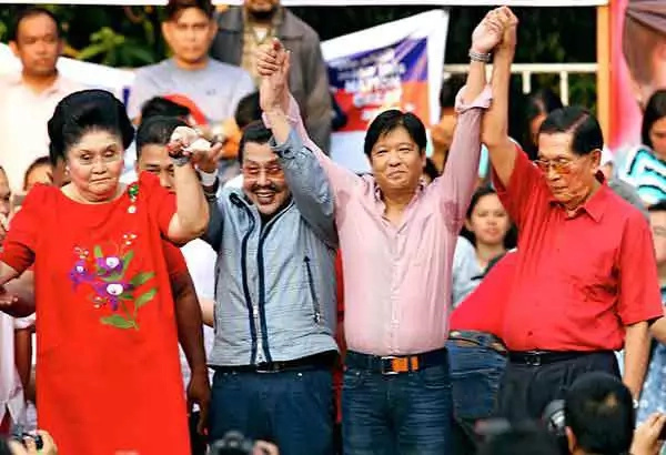 Ex-Pres. Gloria Arroyo's party endorses Marcos for VP Ex-Pres. Gloria Arroyo's party endorses Marcos for VP