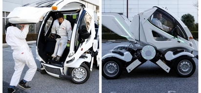 "Transformers" are coming to life in Japan as real-life folding cars get ready for sale