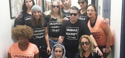 Girls In "Vaginas Against Trump" Shirts Just Told Trump To Fuck Off