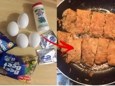 Kakaibang meryenda! You might want to try out this netizen’s awesome noodle omelet!