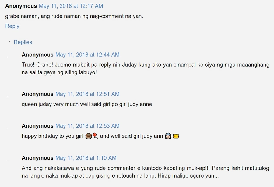 Swak na swak ang buwelta! Judy Ann Santos shuts down basher with a perfect response Swak na swak ang buwelta! Judy Ann Santos shuts down basher with a perfect response