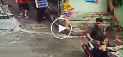 Resilient Pinoy drug suspect gets shot in the face by cop but manages to escape and hijack motorcycle