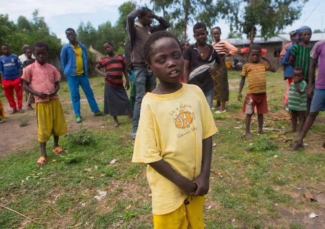 African boy, 8, has rare condition that makes his eyes a mesmerizing BLUE (photos)