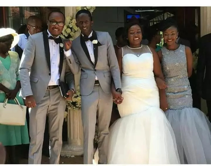 Njugush finally marries the love of his life in a beautiful wedding