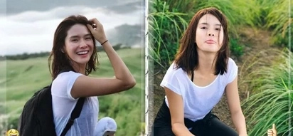 Pawis na, ang ganda pa rin! Erich climbs Mt. Batolusong