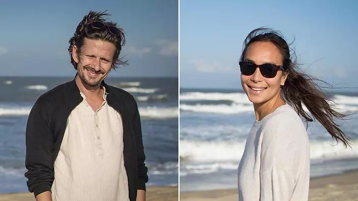 Couple funds travel through eating Couple funds travel through eating