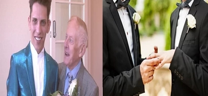 Ex-priest aged 78, marries 24-year-old gay model whom he fell in love with