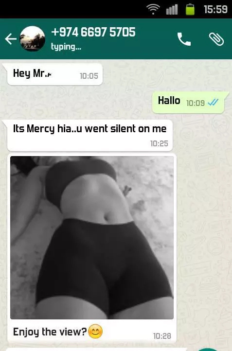 Kenyan airhostess exposed begging for sex and money from a client