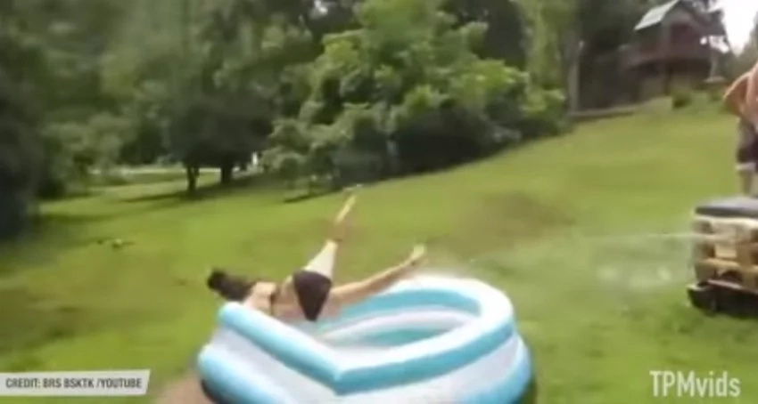 Watch Out How This Girl Flipped Off The Tube. Funny Water Slides Fails And Falls Watch Out How This Girl Flipped Off The Tube. Funny Water Slides Fails And Falls