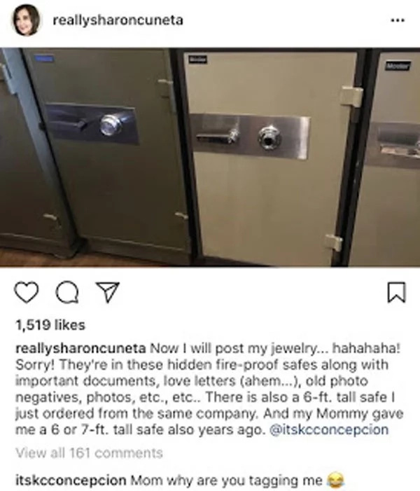 Sharon Cuneta posts pics of her vault and tags KC Concepcion Sharon Cuneta posts pics of her vault and tags KC Concepcion