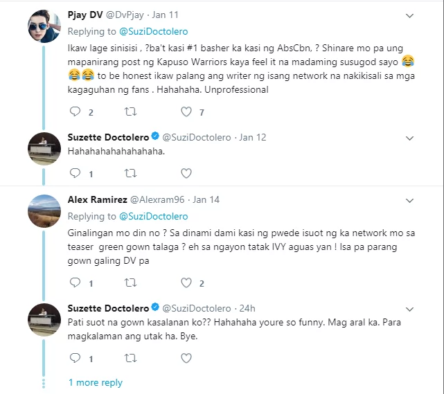 Ginaya daw kasi sa 'Wildflower' ng ABS-CBN! GMA Writer Suzette Doctolero gets bashed after her controversial tweet about 'Contessa' Ginaya daw kasi sa 'Wildflower' ng ABS-CBN! GMA Writer Suzette Doctolero gets bashed after her controversial tweet about 'Contessa'