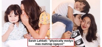 Naglilihi na siya! Sarah Lahbati reveals new details about her pregnancy, including her cravings & difficulties