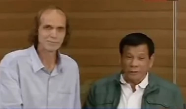 Duterte meets with freed Norwegian hostage of Abus Duterte meets with freed Norwegian hostage of Abus