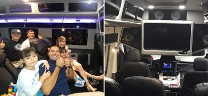 Check out Team Kramer’s cinema-on-wheels, newly customized van considered to be “Manila-proof”