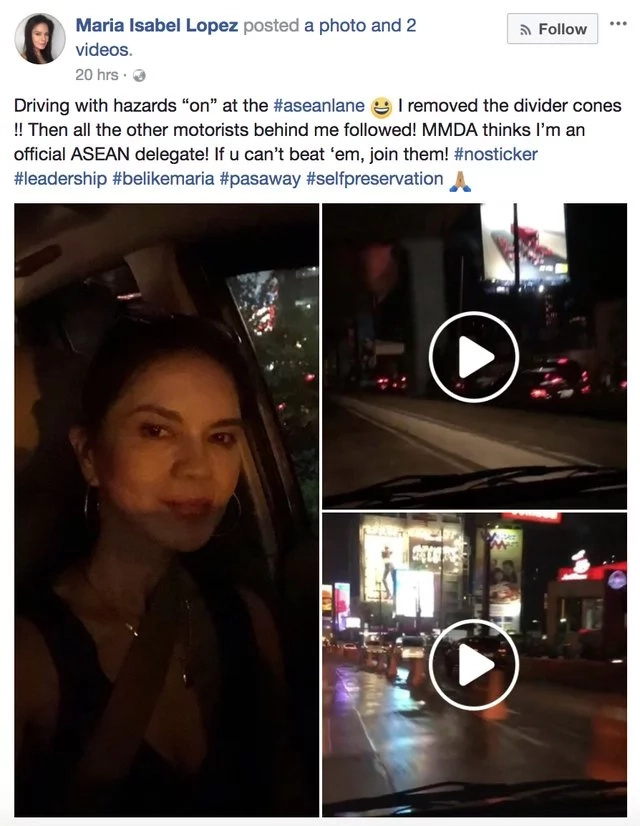 Will the authorities accept her explanation? Maria Isabel Lopez: “I’m just human” Will the authorities accept her explanation? Maria Isabel Lopez: “I’m just human”
