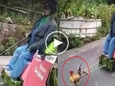 #WalangPuso: This man had his 'cock' pull his cart, what he did is really crazy!