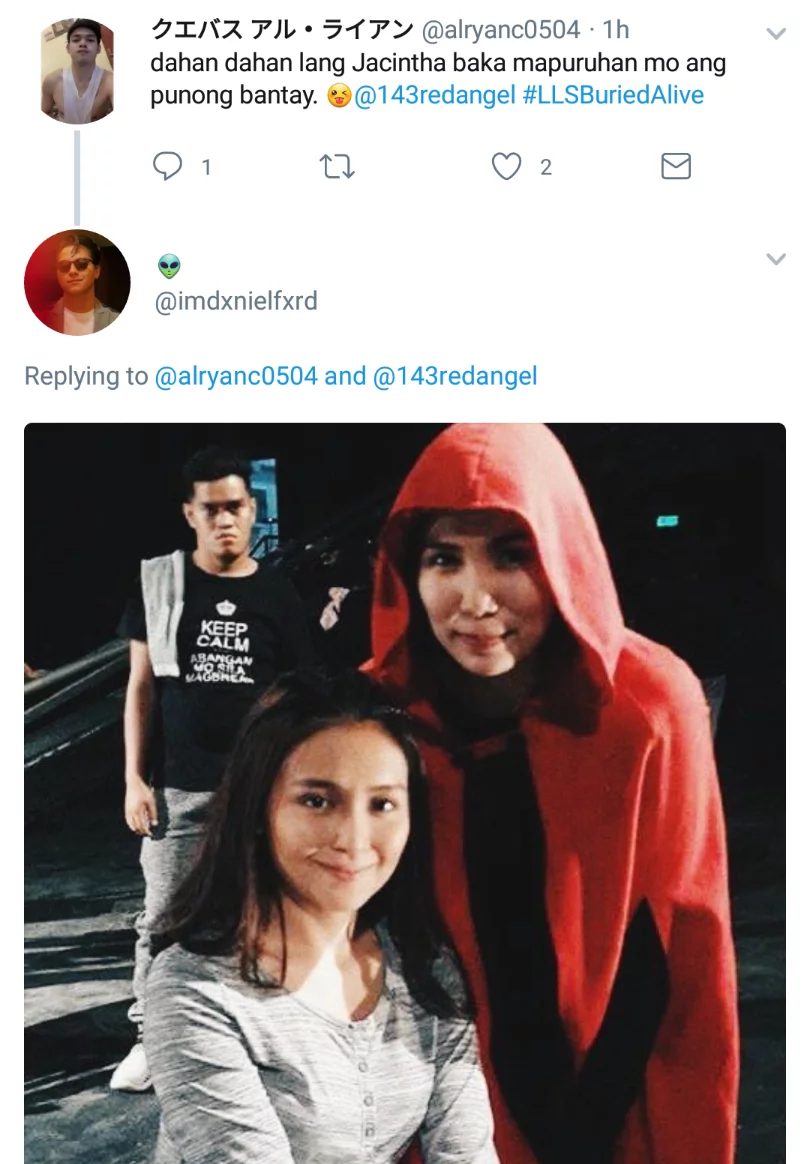Uubra ba kayo kay Jacintha? Angel Locsin strikes back at basher for mocking her on Twitter Uubra ba kayo kay Jacintha? Angel Locsin strikes back at basher for mocking her on Twitter