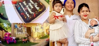 Baby Stela Rosalind Francisco spends her first month at their lavish house in Mindoro