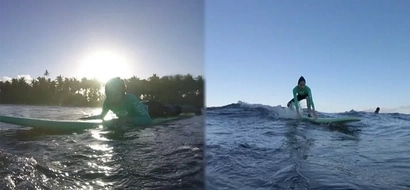 Adventurous si mommy! Toni Gonzaga fearlessly conquers the waves in Siargao