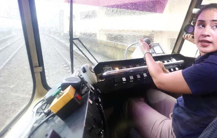 LRT-1 hires first female driver LRT-1 hires first female driver