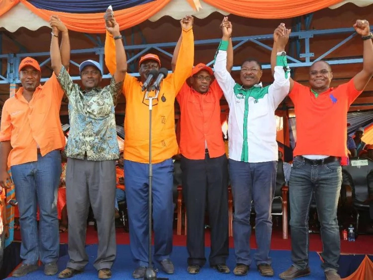 Raila dismisses possible fallout with Kalonzo, Wetangula