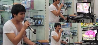 Goosebumps taken to a whole new level! This talented man sings like Celine Dion....shocking!