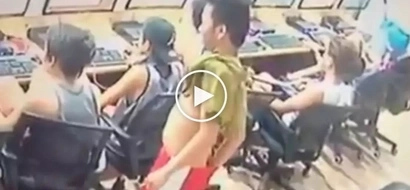 Bastos na lalake! Disgusting Pinoy’s horrible prank on computer shop customer angers netizens