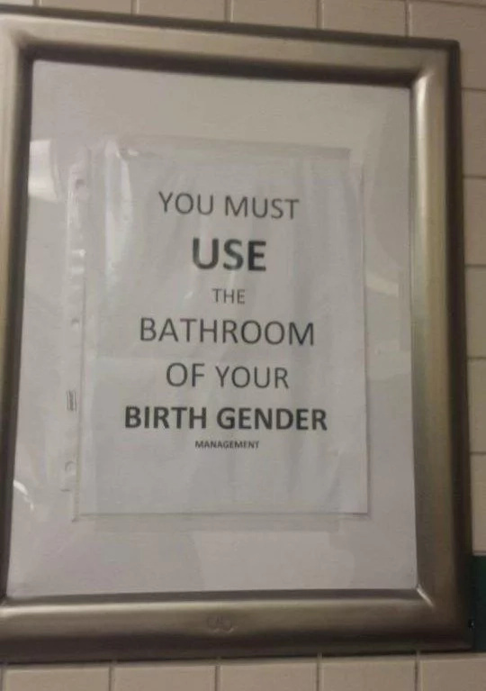 Bouncer disallowed trans woman to use women's washroom Bouncer disallowed trans woman to use women's washroom