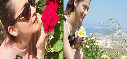 Even while on vacation, Marian Rivera gets inspiration from blooms in Europe for her flower shop
