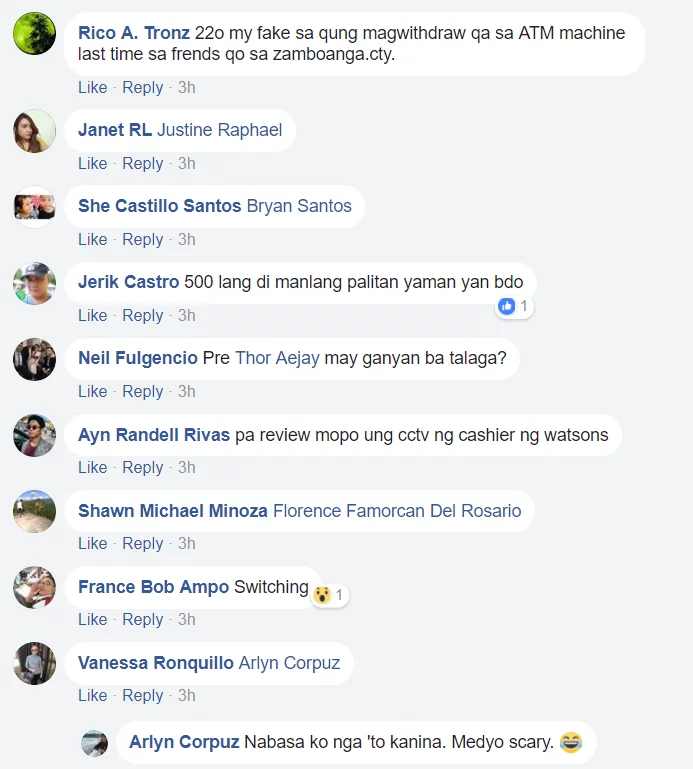 Dati nawawala ang pera, ngayon naman fake! Netizen rants about a fake 500 peso bill withdrawn from BDO ATM Dati nawawala ang pera, ngayon naman fake! Netizen rants about a fake 500 peso bill withdrawn from BDO ATM