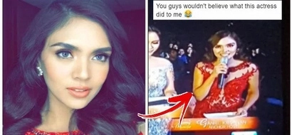 Sinong diva 'to? Beauty queen and reporter Ganiel Krishnan got mistreated by this actress during Miss Manila 2017