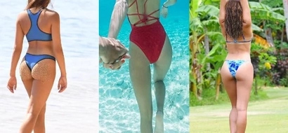 Sarah Lahbati and her best photos from Fiji holidays