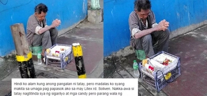 Nasan kaya kamag-anak ni lolo? Netizen begs help for sick old man in Quezon City