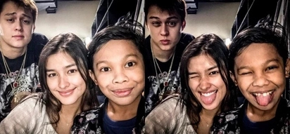 See how Liza Soberano and Enrique Gil do Awra's trademark pose!
