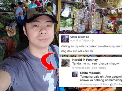 Ayun, pinatulan! Chito Miranda replies sarcastically and calls basher ‘stupid’ after mocking his post